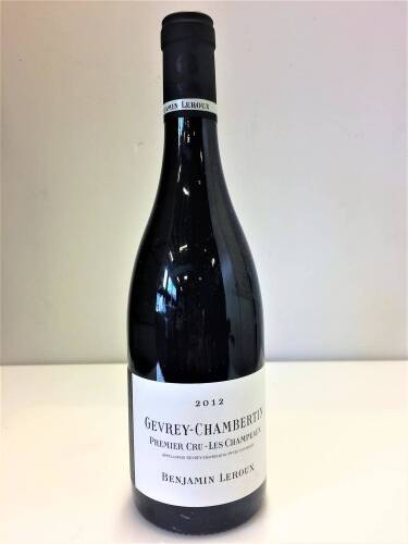 (1) 2012 Domaine Benjamin Leroux 'Les Champeaux' &nbsp;Gevrey Chambertin 1er Cru