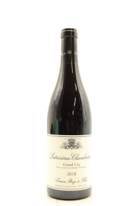 (1) 2018 Domaine Simon Bize et Fils Latricieres-Chambertin Grand Cru, Cote de Nuits [JR17]