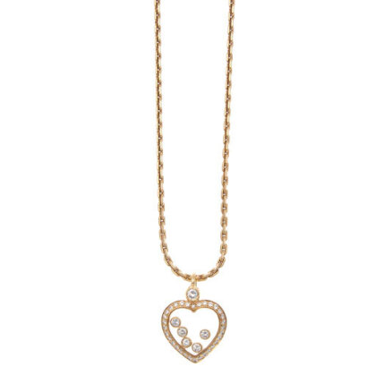 18ct Diamond Heart Pendant