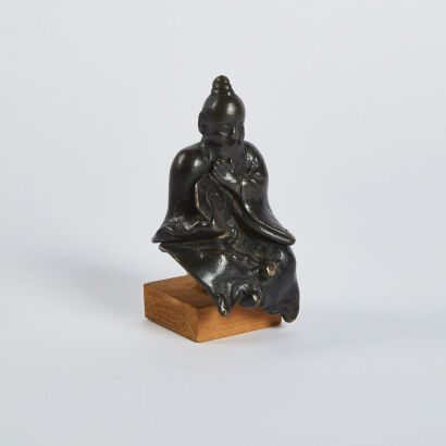 A Chinese Qing Dynasey Taoist Statue