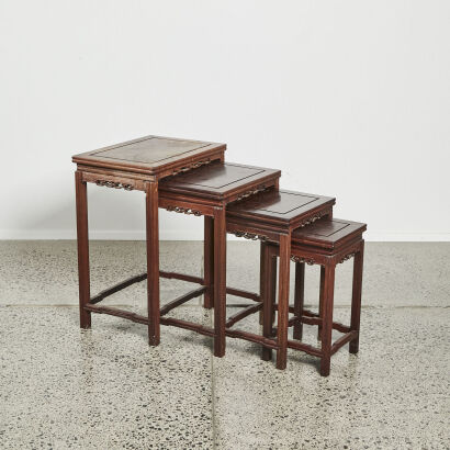 A Chinese Rosewood set (4 Pieces)