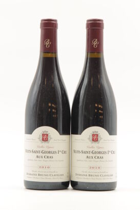 (2) 2010 Domaine Bruno Clavelier, Nuits-Saint-Georges 1er Cru Aux Cras