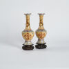 A Pair of Chinese Late Qing Dynasty Famille-Rose Amphora (Qing Dynasty Qianlong Mark) - 3