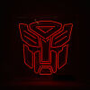 An Optimus Prime Argon Neon