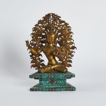 An Asian Tara Statue