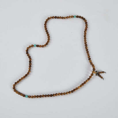 A set of Chinese Chenxiangmu Prayers Beads