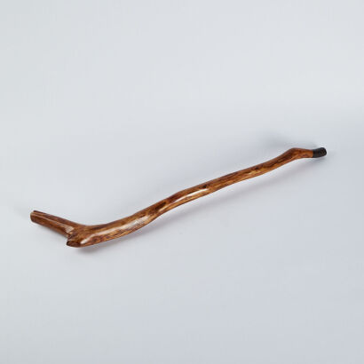 A Chinese Hainan Huanghuali Walking Stick