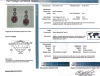 Modern, 18ct White Gold, 3.54ct Ruby and Diamond Drop Earrings - 2