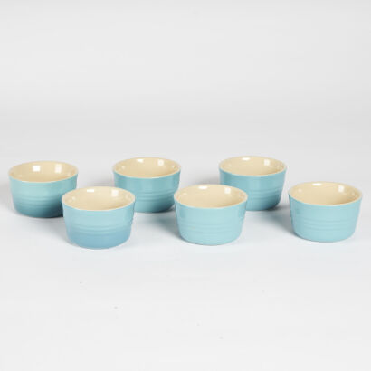 A Set Of Six Le Creuset Ramekins