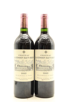 (2) 2005 Chateau La Mission Haut-Brion, Pessac-Leognan [JR17.5] [RP100] [WE97] [WS97]