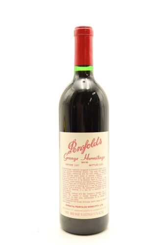 (1) 1987 Penfolds Grange Bin 95, South Australia [JR18] [BC98] (Recorked in 2018)