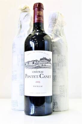 (3) 2005 Chateau Pontet Canet