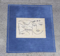 A Desso Ltd Edition Picasso Rug La Visage De La Paix