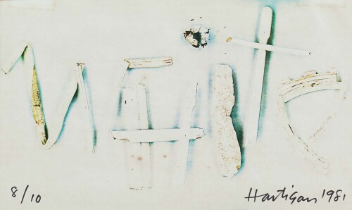 PAUL HARTIGAN Colourwords: White