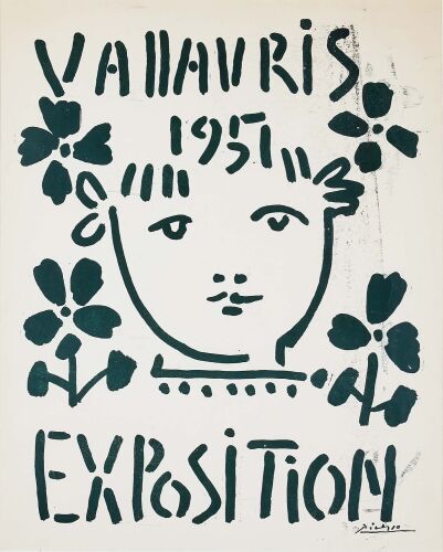 PABLO PICASSO Vallauris 1951 Exposition