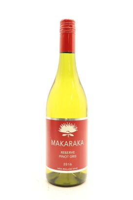 (1) 2016 Makaraka Estate Reserve Pinot Gris, Gisborne