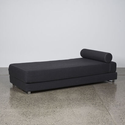 A Kurt Brant Lubi Daybed In Charcoal Grey