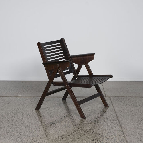 A Vintage Rex Wooden Folding Chair