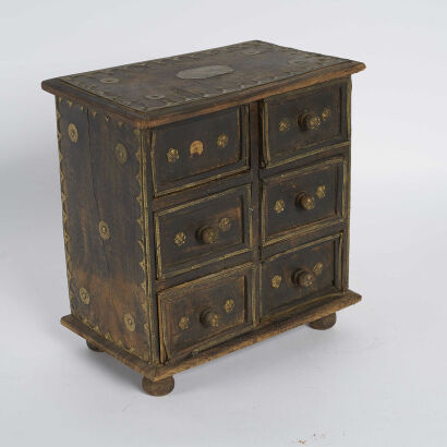 An Apothecary Spice Cabinet