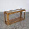 A Parkay Oak Console Table - 2