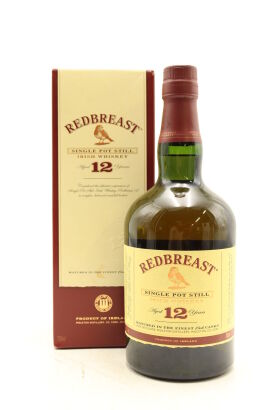 (1) Redbreast 12 Year Old Single Pot Still Irish Whiskey, 40% ABV