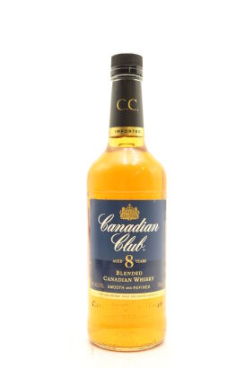 (1) Canadian Club 8 Year Old Blended Canadian Whisky, 40% ABV