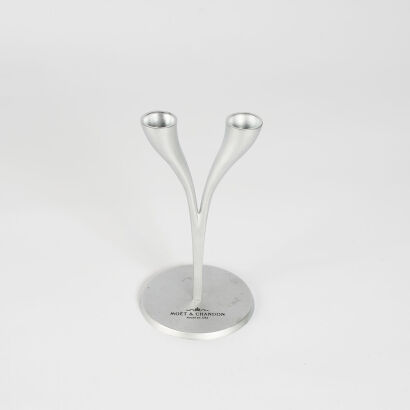 A Moet & Chandon Glass Holder By Phillepe Di Meo