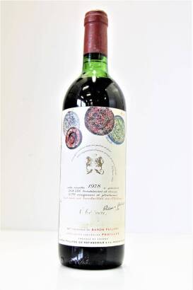(1) 1978 Chateau Mouton Rothschild