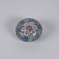 A Vetreria 3 Fiori Millefiori Italian Art Glass Close Pack Paperweight