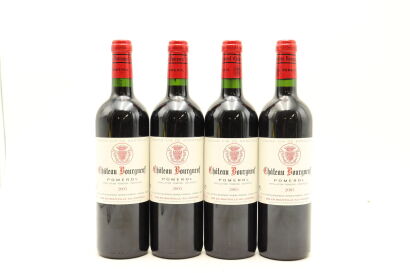 (4) 2005 Chateau Bourgneuf, Pomerol [JR17.5]