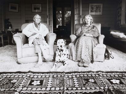 ANNE NOBLE Anne Noble's Parents at Their Home on the Banks of the Wanganui River