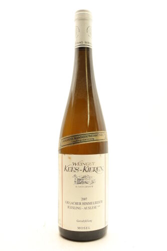 (1) 2007 Weingut Kees-Kieren Graacher Himmelreich Riesling Auslese, Mosel