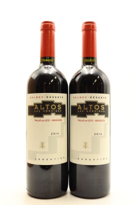 (2) 2014 Altos Las Hormigas Reserve Malbec, Uco Valley, Argentina