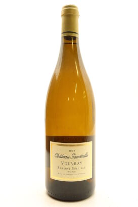 (1) 2005 Alexandre Monmousseau Chateau Gaudrelle Vouvray Moelleux Reserve Speciale, Loire