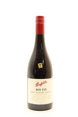 (1) 2008 Penfolds Bin 138 GSM Grenache - Shiraz - Mourvedre, Barossa Valley