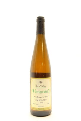 (1) 2008 Willy Gisselbrecht & Fils Gewurztraminer Vendanges Tardives, Alsace