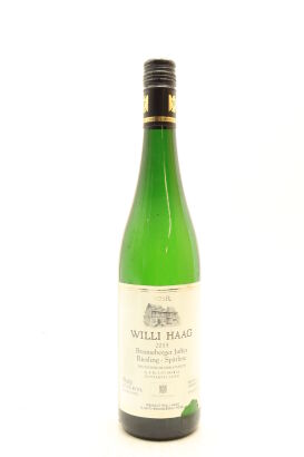 (1) 2015 Weingut Willi Haag Brauneberger Juffer Riesling Spatlese, Mosel [JR17]