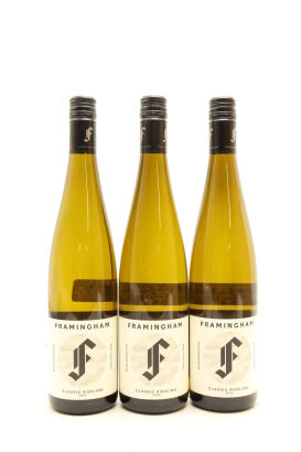 (3) 2020 Framingham Classic Riesling, Marlborough