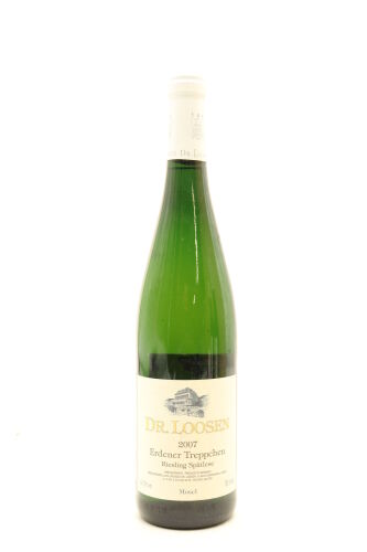 (1) 2007 Dr. Loosen Erdener Treppchen Riesling Spatlese, Mosel [JR17]