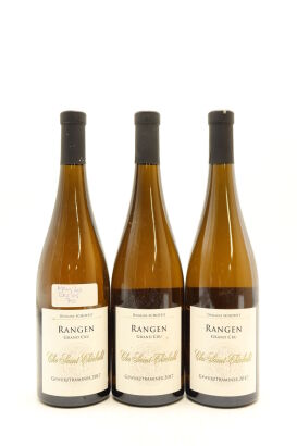 (3) 2017 Schoffit Rangen de Thann Clos Saint-Theobald Gewurztraminer, Alsace Grand Cru [WE93]