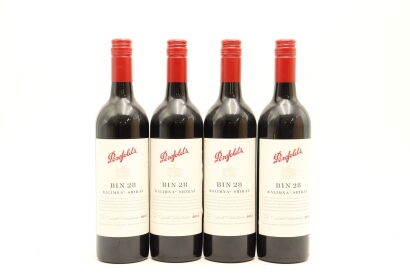 (4) 2013 Penfolds Bin 28 Kalimna Shiraz, South Australia