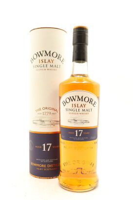 (1) Bowmore 17 Year Old Single Malt Scotch Whisky, 43% ABV, 750ml