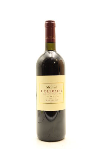 (1) 2003 Te Mata Estate Coleraine, Hawke's Bay