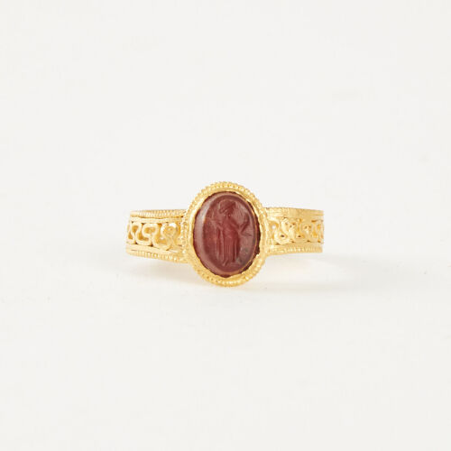 An Ancient Gold Intaglio Ring, Rome