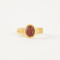 An Ancient Gold Intaglio Ring, Rome