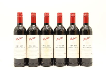 (6) 2019 Penfolds Bin 389 Cabernet - Shiraz, South Australia