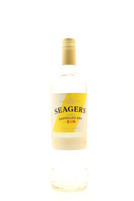 (1) Seagers Gin, 37.5% ABV, 1000ml