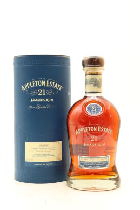 (1) Appleton Estate 21 Year Old Jamaica Rum, 43% ABV, 750ml