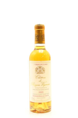 (1) 2005 Chateau de Rayne Vigneau, Sauternes, 375ml [JR16]