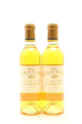 (2) 2007 Chateau Rieussec, Sauternes, 375ml [JR19]